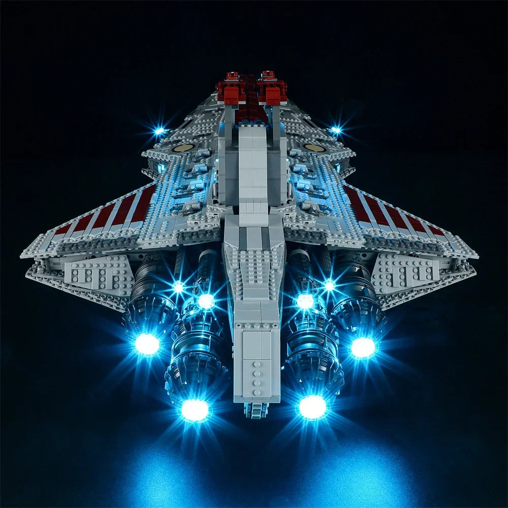 Ship From Italy Lighting For LEGO 75367 Venator-Class Republic Attack Cruiser Not Include Building Block(Only Led Light Kit)