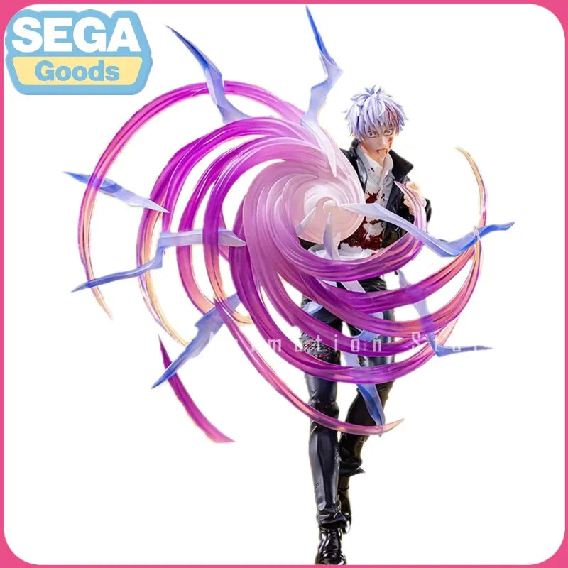 In Stock 100% Original SEGA Luminasta Satoru Gojo Jujutsu Kaisen 5T5  Hollow Technique Purple Ver. Figure Collector Birthday
