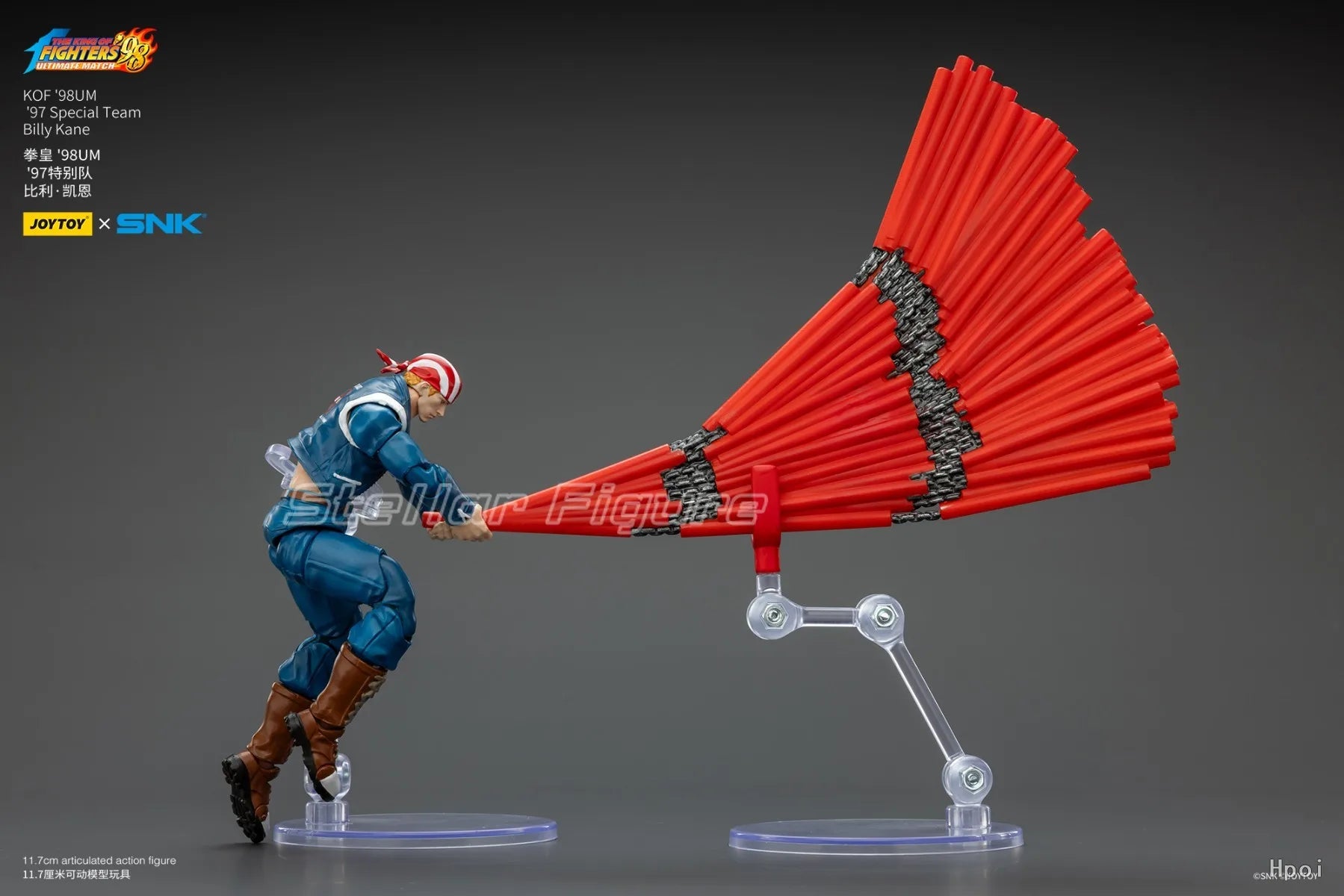 【SF】JOYTOY SNK 1/18 Action Figure KOF'98UM '97 Special Team Billy Kane Model Toys Gifts Collection Ornaments
