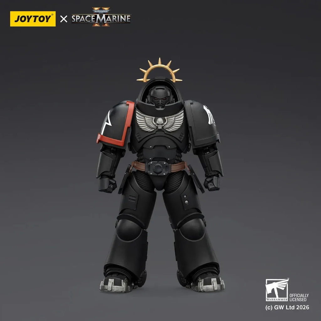 JOYTOY Warhammer 40000/40k Game Edition Raven Guard Heavy Intercessor with Heavy Bolt Rifle and Bolt Pistol Action Figure Doll