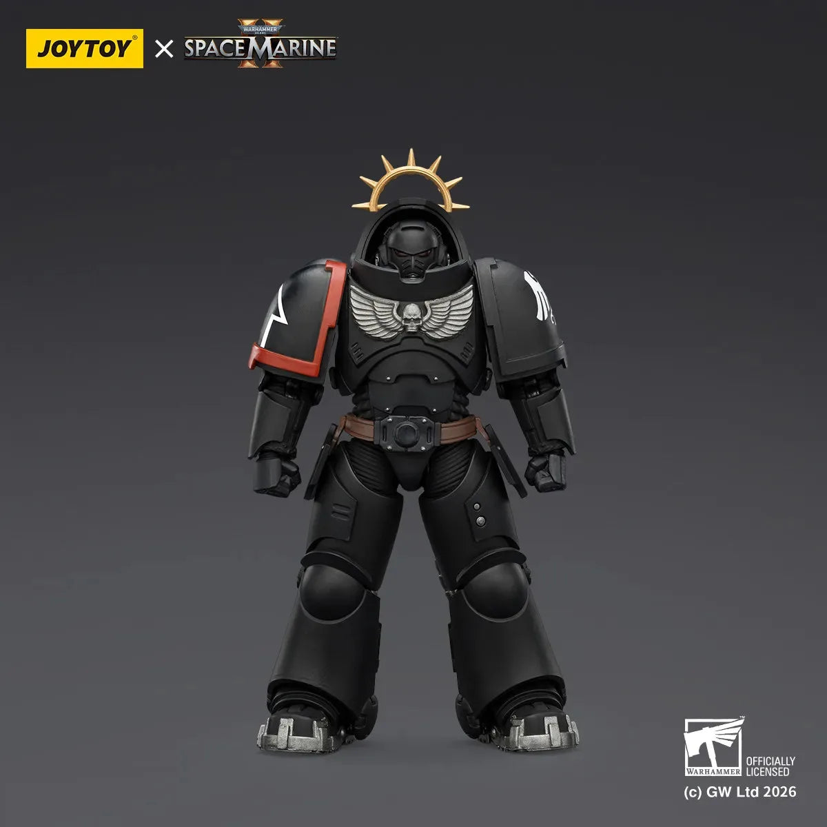 JOYTOY Warhammer 40000/40k Game Edition Raven Guard Heavy Intercessor with Heavy Bolt Rifle and Bolt Pistol Action Figure Doll