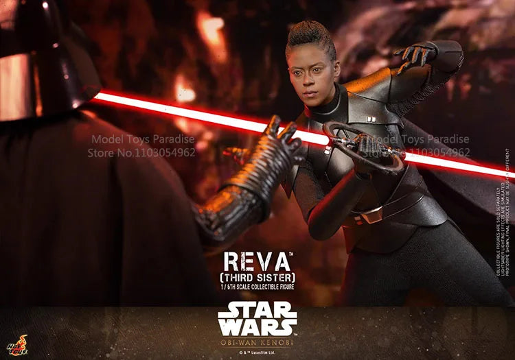 HotToys HT TMS083 1/6 Collectible Toys Reva Star Wars Obi-wan Third Sister Woman Soldier 12Inch Action Figure Model Fans Gifts