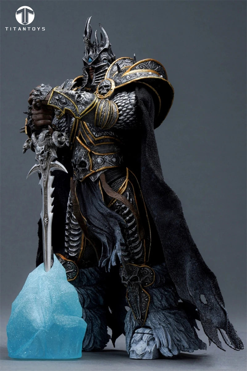 【Vorbestellung】TITAN Toys Arthas Prinz Dead King Frost Knight TT001 1/12 Actionfigur