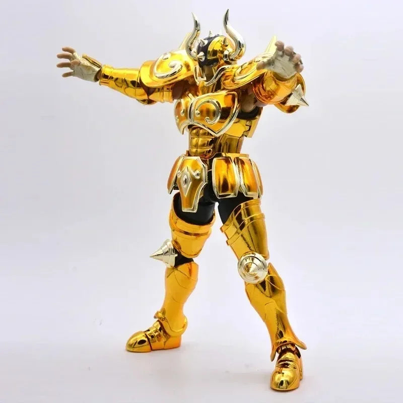 In Stock Promotion JM.MST Model Saint Seiya Myth Cloth EX Taurus Aldebaran Gold Knights of The Zodiac Action Figure Toy Gift