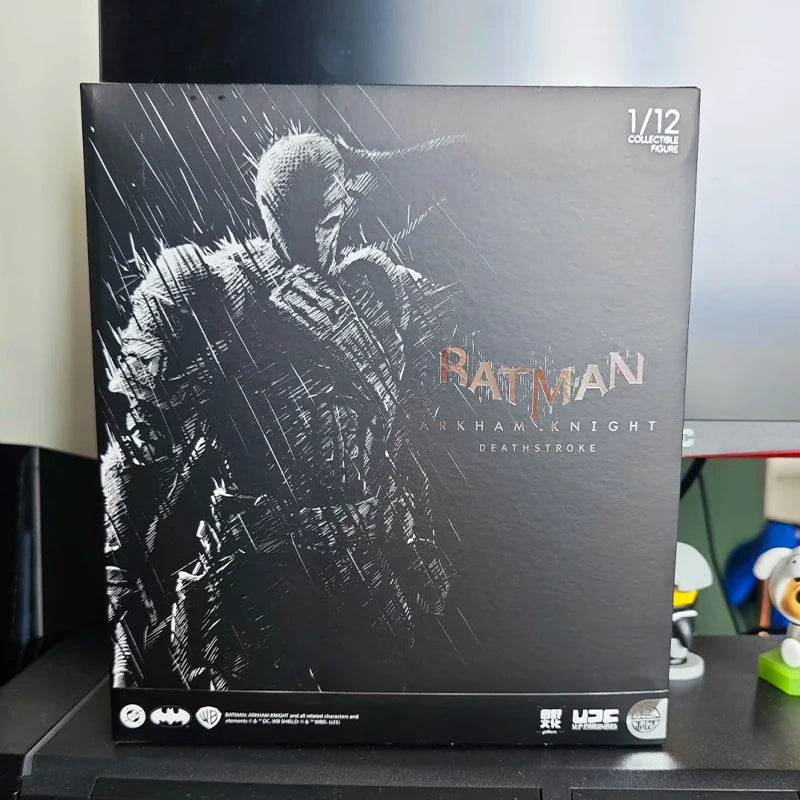 New Original Lpzz Toys Deathstroke Arkham Knight Finished Module 1/12 Scale Dc002 Deathstroke Action Anime Figure Gifts Toy
