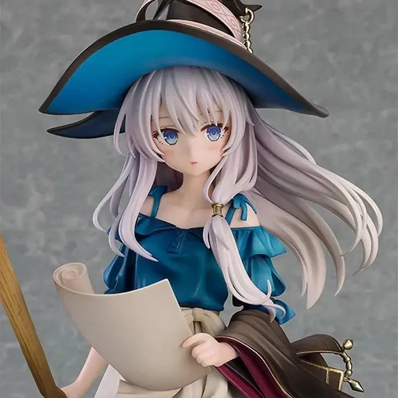 Elaina Anime Figure Wandering Witch Elaina Action Figurine The Firmament Of Early Summer Game Model Gk Collection Decor Toy Gift