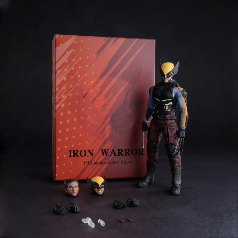 NWToys Wolverine Action Original Collection Movable Anime Model X Men Super Hero Iron Warrior Simulation 6 Full Set Toy Gift