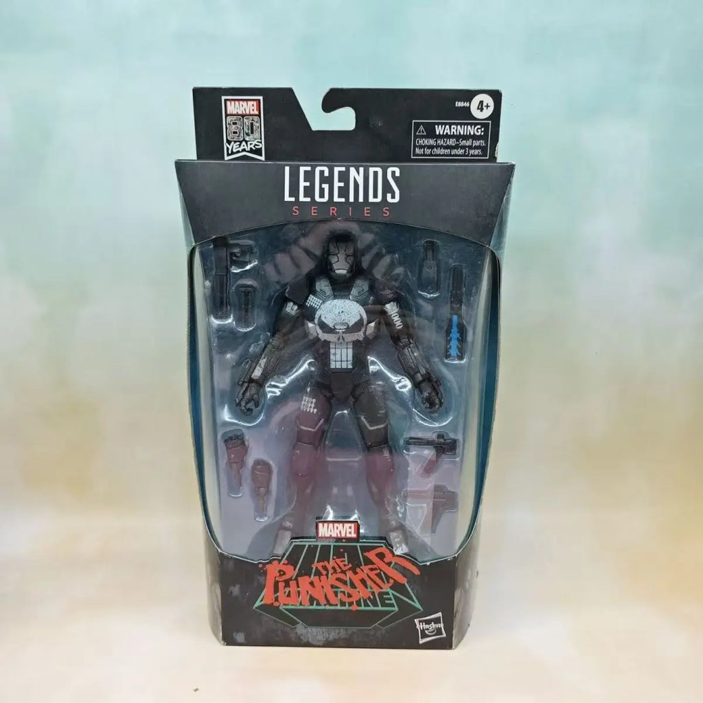 Original Hasbro Marvel Legends Series The Punisher WAR MACHINE Anime Figure Toy Collection Gift