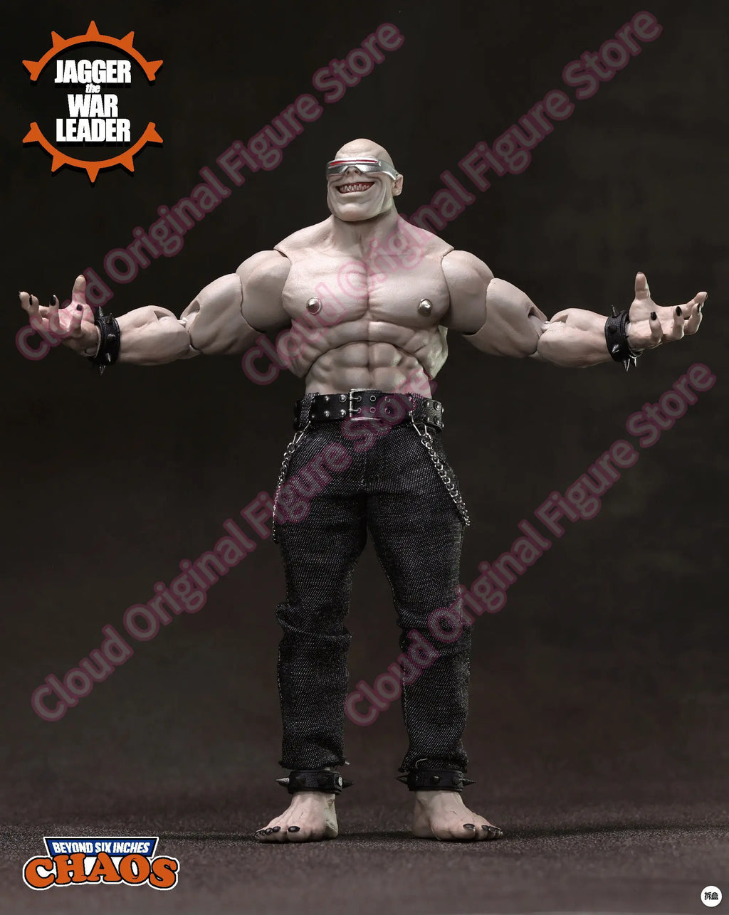 In Stock 100% Original CHAOS Jihadist Leader Gagel Mutant Leader PVC 1/12 Anime Figures Collectible Model Toys Hobby