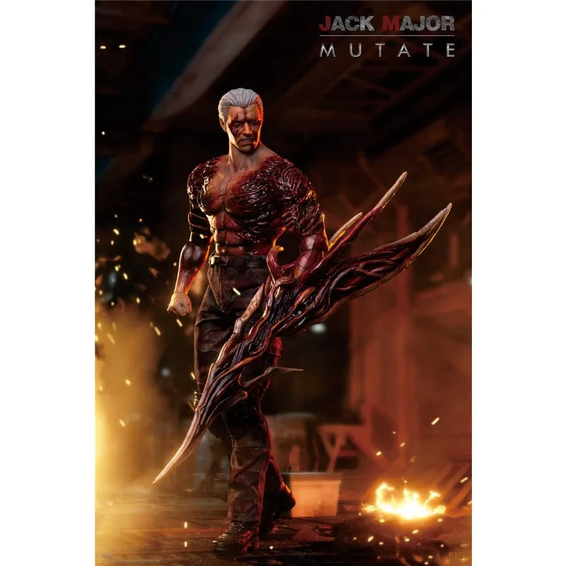 END I TOYS 1/6 Scale EIT017 Resident Evil Anime Figure Major JACK Action Figures Model Full Set Collection Gift