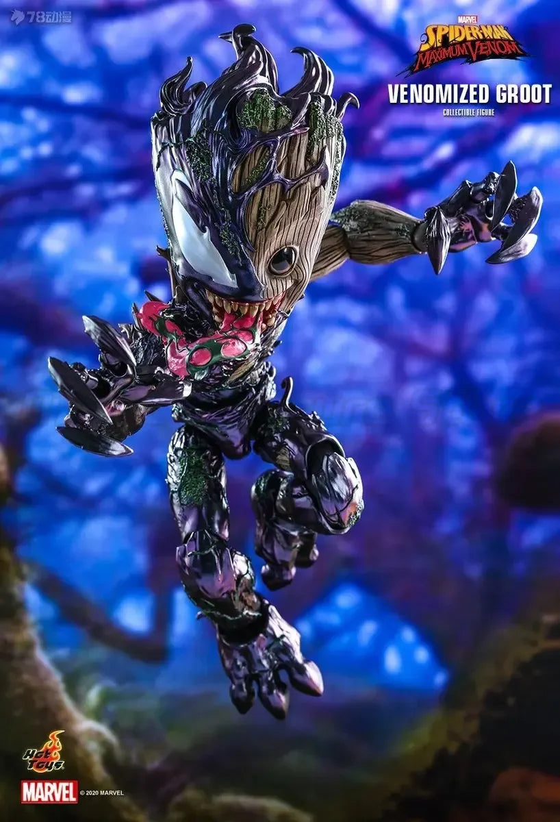 【MT】Hot Toys TMS027 Marvel "Spider-Man: Maximum Venom" Venomized Groot Collection Doll  1/6 Action Figure Anime Model Toy Gift