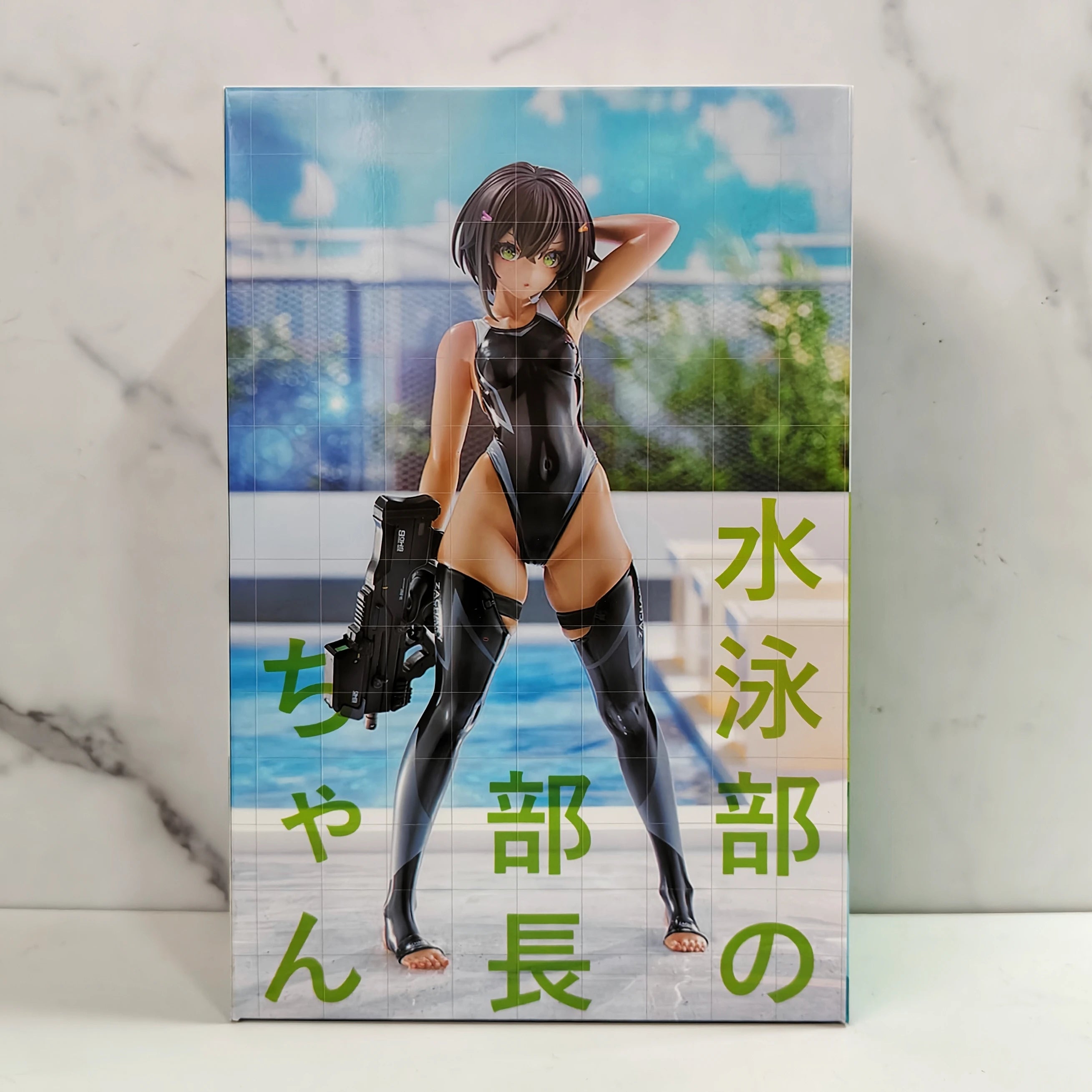 In Stock  Amakuni Arms Note Minister Of Swimming Department Swimsuit Anime Beautiful Girl Figures Gk Model Collectibles Toys