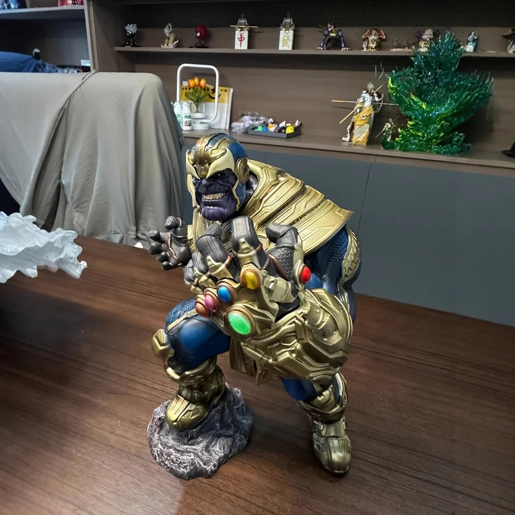 Creative Production of a 36cm Tall Thanos Avengers Four Marvel Figurine Model