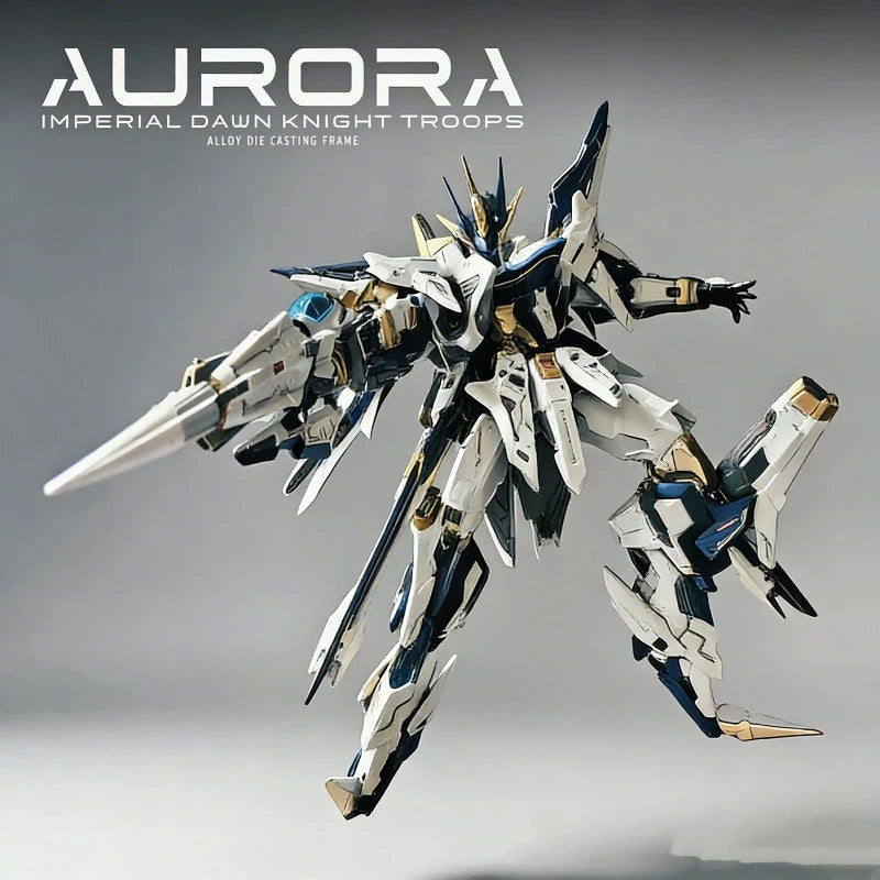 Infinity Nova 1/100 Aurora In Era Pmd Action Figures Alloy Die Casting Frame Mecha Model Kit Assembly Toy Desktop Ornament Gifts