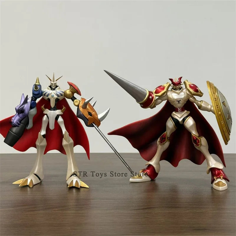 Digimon Adventure Anime-Figur Omegamon Dukemon Actionfigur 17 cm Modell Statue Puppe Sammlerstück Dekoration Spielzeug Geschenke