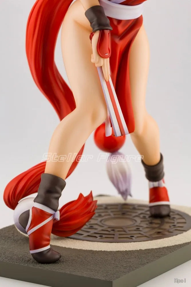 【SF】In Stock Original Kotobukiya BISHOUJO STATUE THE KING OF FIGHTERS 98 Shiranui Mai Figures Anime Model Collection