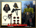 1/12 Scale Collectible WOW Garrosh Hellscream 16cm Ancient Battlefield Berserker Orc Full Set Action Figure Model Doll Toys