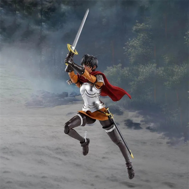 Bandai Original Berserk Anime Figure SHF Casca Band of The Hawk Action Figure Toys for Kids Gift Collectible Model Ornaments