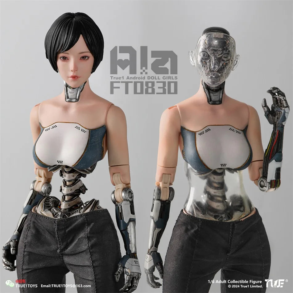 In Stock True1toys Ft0830 1/6 Action Figure Female Soldier Artificial Man Ala Good Birthday Gifts Toys Collection Value