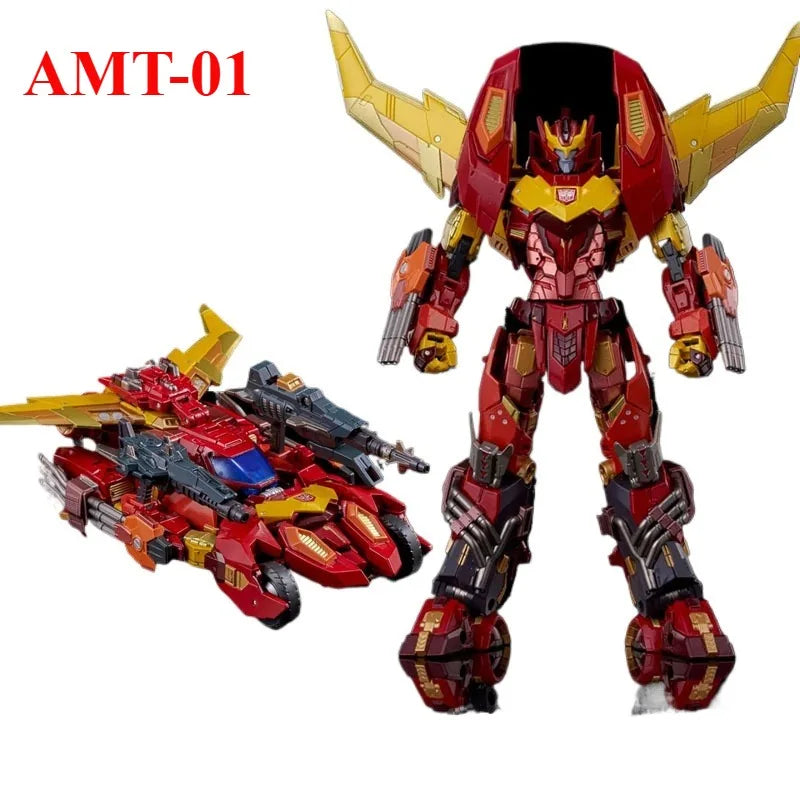 Transformation Steel Machine God AMT01 AMT-01 idw Rodimus Prime Action Figure in stock