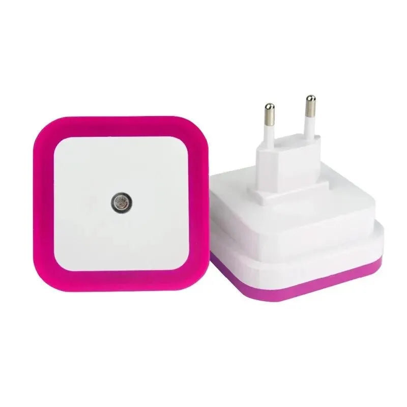 Wireless Sensor LED Night Light EU Plug Mini Square Night Lights For Baby Children Living Room Bedroom Corridor Lighting Lamp