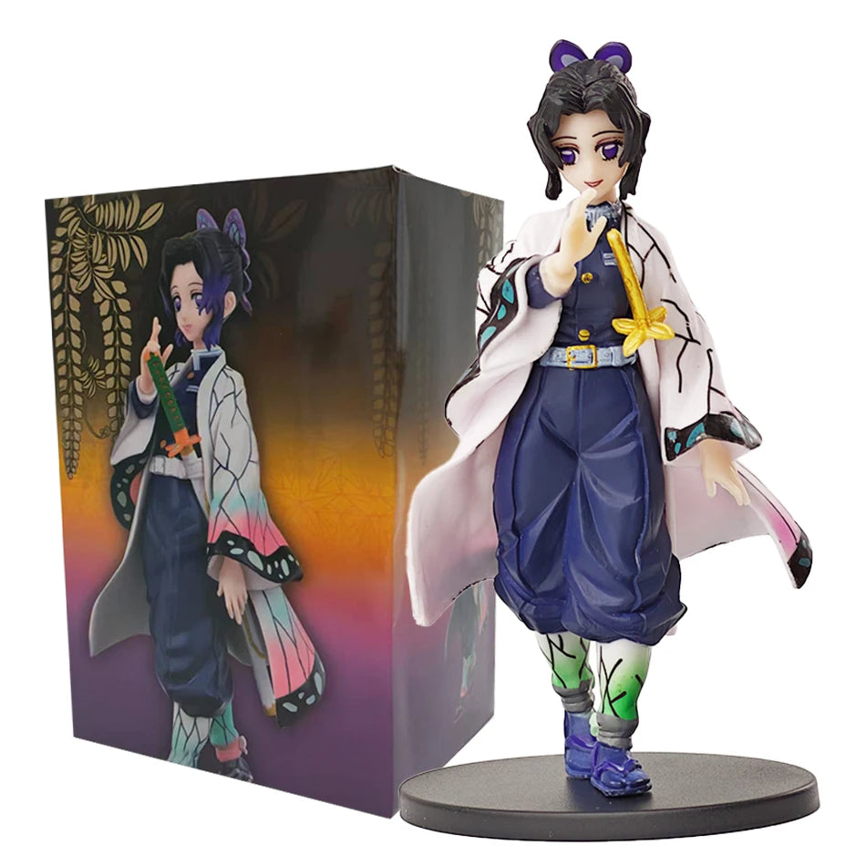 Hot Anime Demon Slayer Kimetsu no Yaiba Figure Kamado Tanjirou Action Figure Agatsuma Zenitsu Nezuko Warrior PVC Model Toys