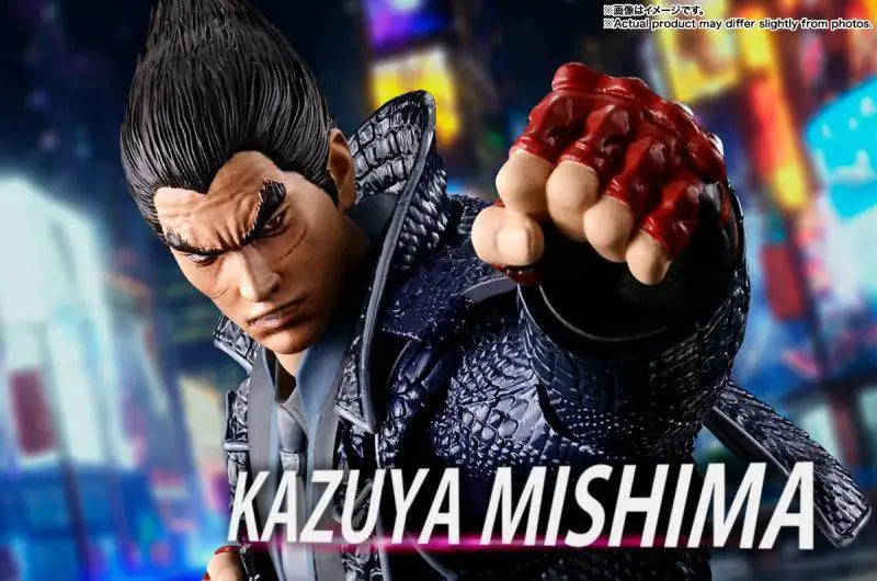 In Stock Bandai Soul SHF Tekken 8 Mishima Kazuha Movable Finished Products Figures Movable Doll Collection Gifts