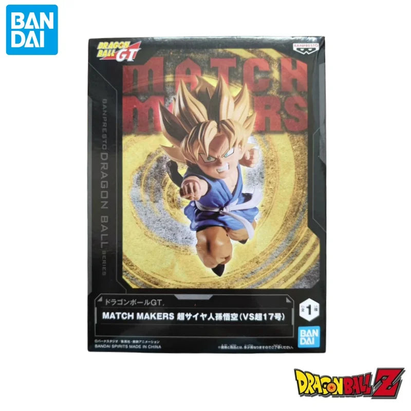 In Stock Bandai Model Doll Brand New Boxed Dragon Ball Super 17 Son Goku Original Anime Characters Garage Kit Collectible