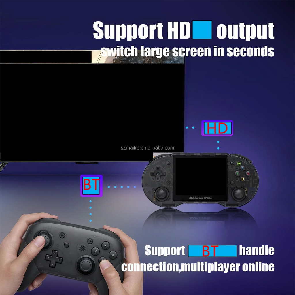 Retro-Handheld-Videospielkonsole