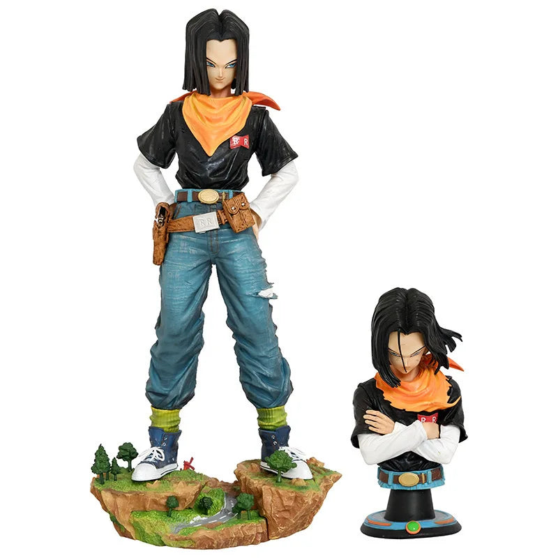 Dragon Ball Black Pearl 17(Th) Hand-Made Cartoon Model Ornaments Teknolust Birthday Gift Collectible Action Figures