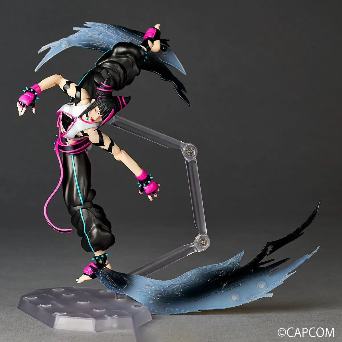 TYCTOYS Originate Kaiyodo Han Juri Movability Model Toys Revoltech AMAZING YAMAGUCHI SF6 Model Action Figure Toys