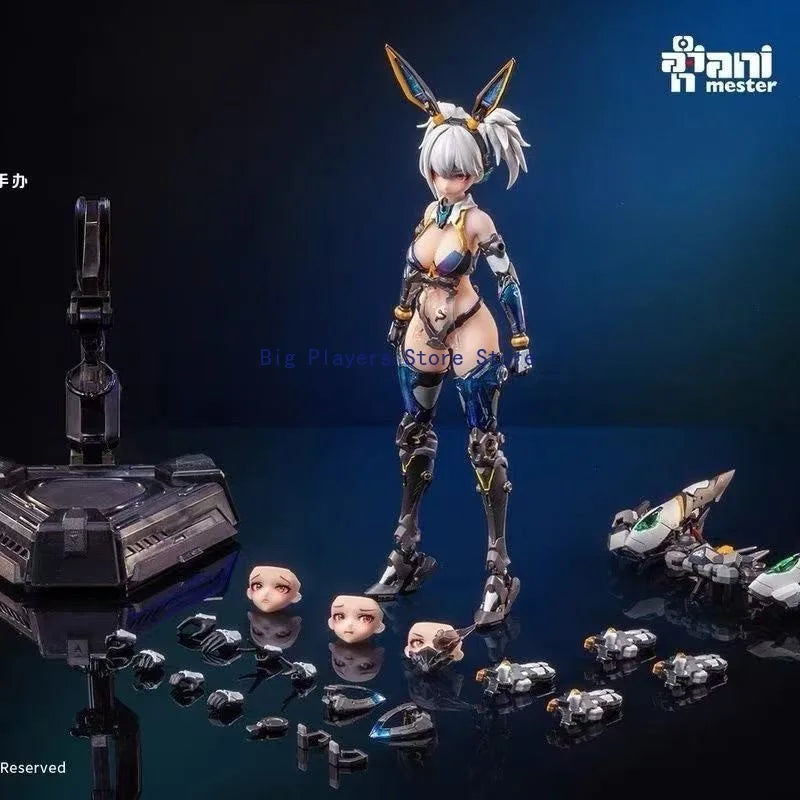 In Stock Big Man Master 1/9 Nuclear Gold Reconstruction Thunder Task Force Vodka Mirror Movable Glue Machine Girl