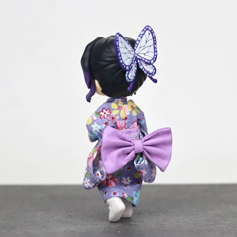Kocho Shinobu 1/12 BJD OB11 Doll Demon Slayer GSC Full Set Action Figure Collection Toy Desktop Decor Birthday Surprise Bag Gift
