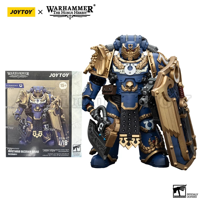 JOYTOY 1/18 Action Figure The Horus Heresy Ultramarines Remus Ventanus Invictarus Suzerain Squad Anime Toy