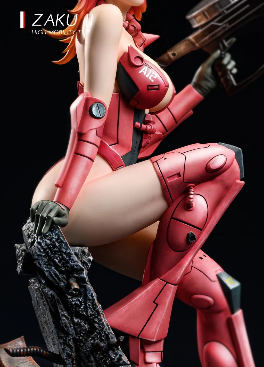Resin Figure Kit Zaku 1/6 Unpainted Garage Resin Kit Model GK