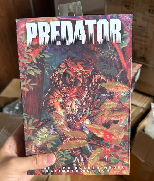 In Stock Genuine Neca Iron Blood Warrior Gold Elder Gold Angel Jungle Hunter P1 Flower Crab Can Be Made Into A Model Toy