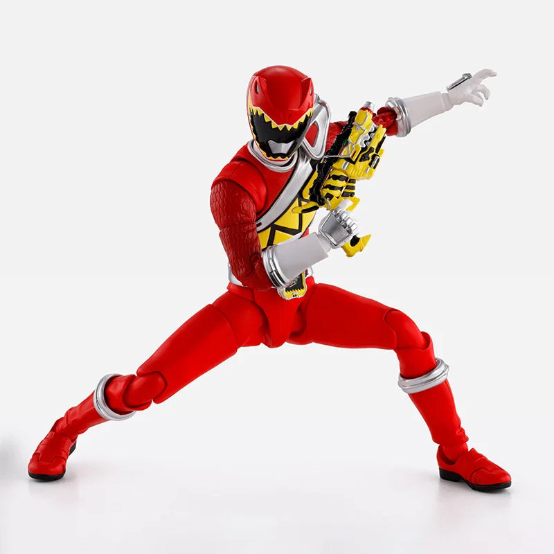 Original box Bandai S.H.Figuarts SHF True bone carving Strong Red Figure Finished Model kit  Anime full Action Toy Gift for kids