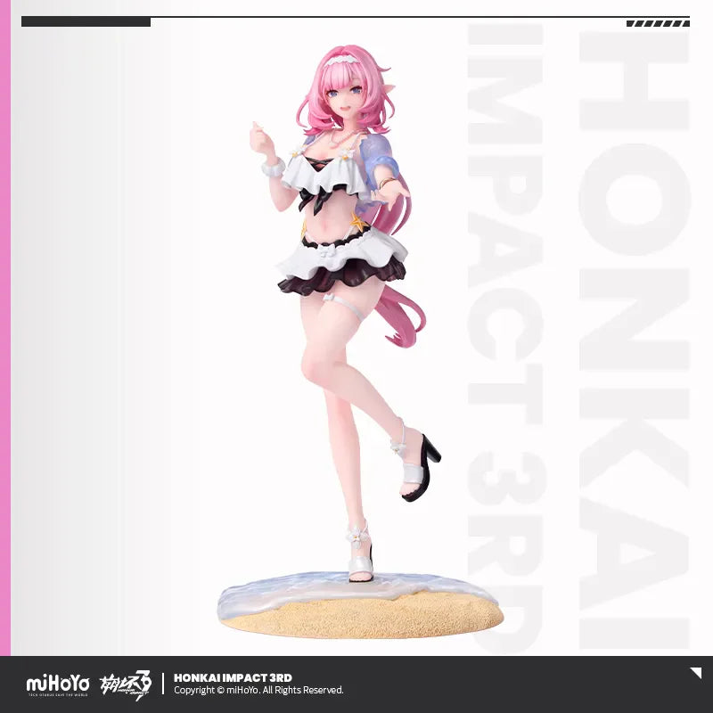 [Genuine] miHoYo Game Honkai Impact 3rd Elysia 1/8 Figure Summer Fairy Miss ver. Cartoon Doll Anime Accessory Cosplay Xmas Gifts
