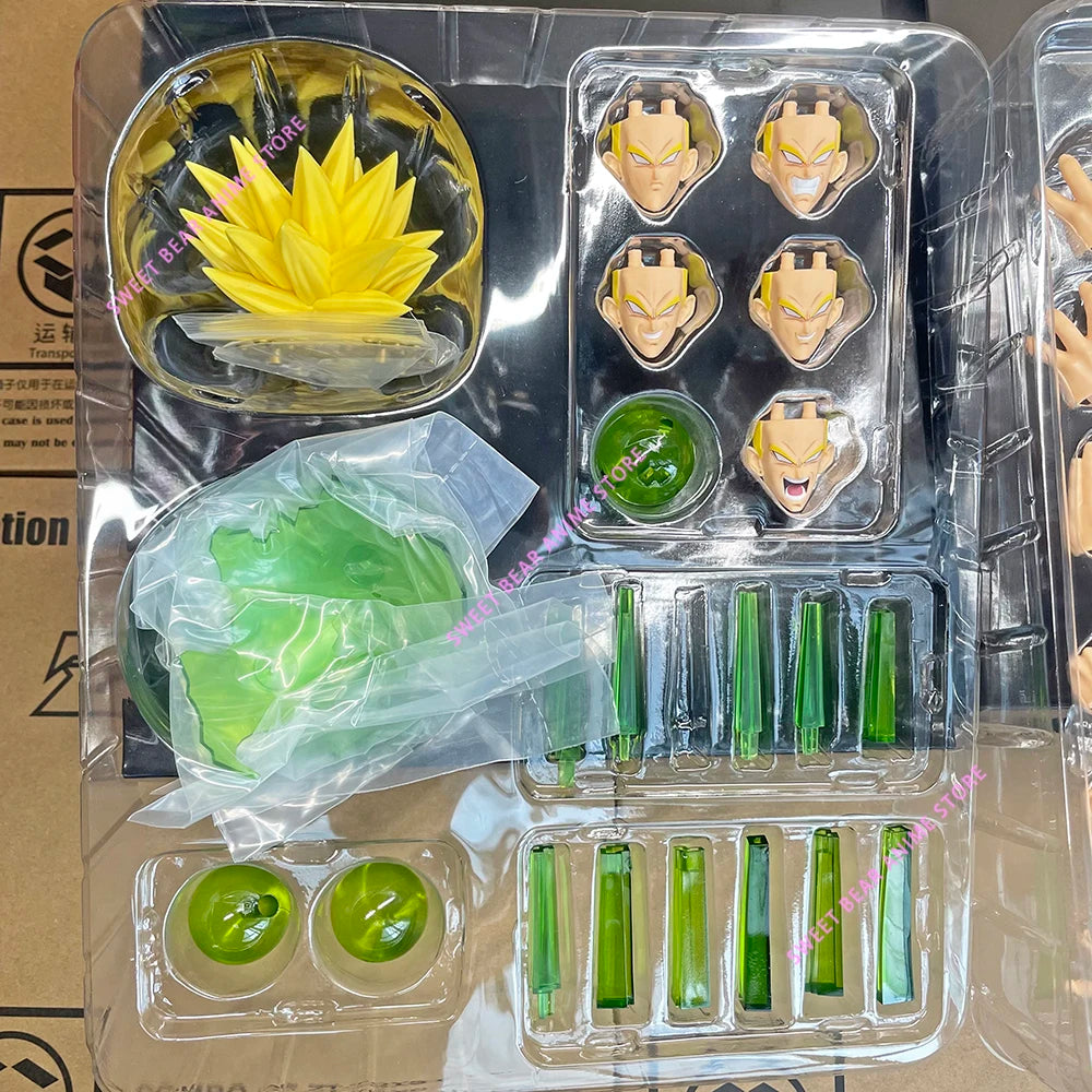 In Stock [ZT Studio] Broly Ancient Warrior ZT001 SSJ Super Saiyan Dragon Ball Action Figure Anime Model Trendy Toy Desktop Doll
