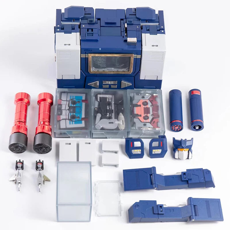 [IN STOCK NOW] Hot NEW Transformation RP-46 RP46 Soundwave KO FT-02 RP01 RP01B RP-01B Tape Frenzy High-Quality Action Figure