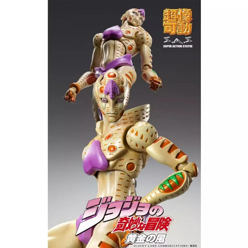 In Stock JoJo's Bizarre Adventure Gold Experience Requiem Super Action Statue 16CM PVC Anime Toy Model Doll Collection