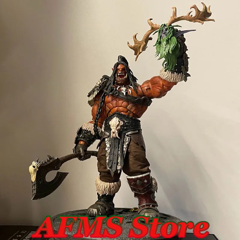 Auf Lager: Hero Toys Sammlerfigur im Maßstab 1:10 – Orde Battle Song Chief Roaring Roaring Orc Warrior (22 cm) – Soldaten-Actionfigur