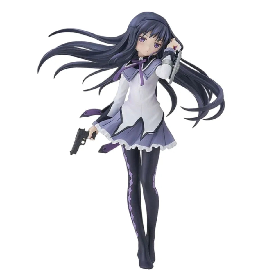 17 см Аниме Мадока Магика фигурка Акеми Хомура PVC модел подарък за рожден ден украшения колекционерски играчки детски подарък за рожден ден