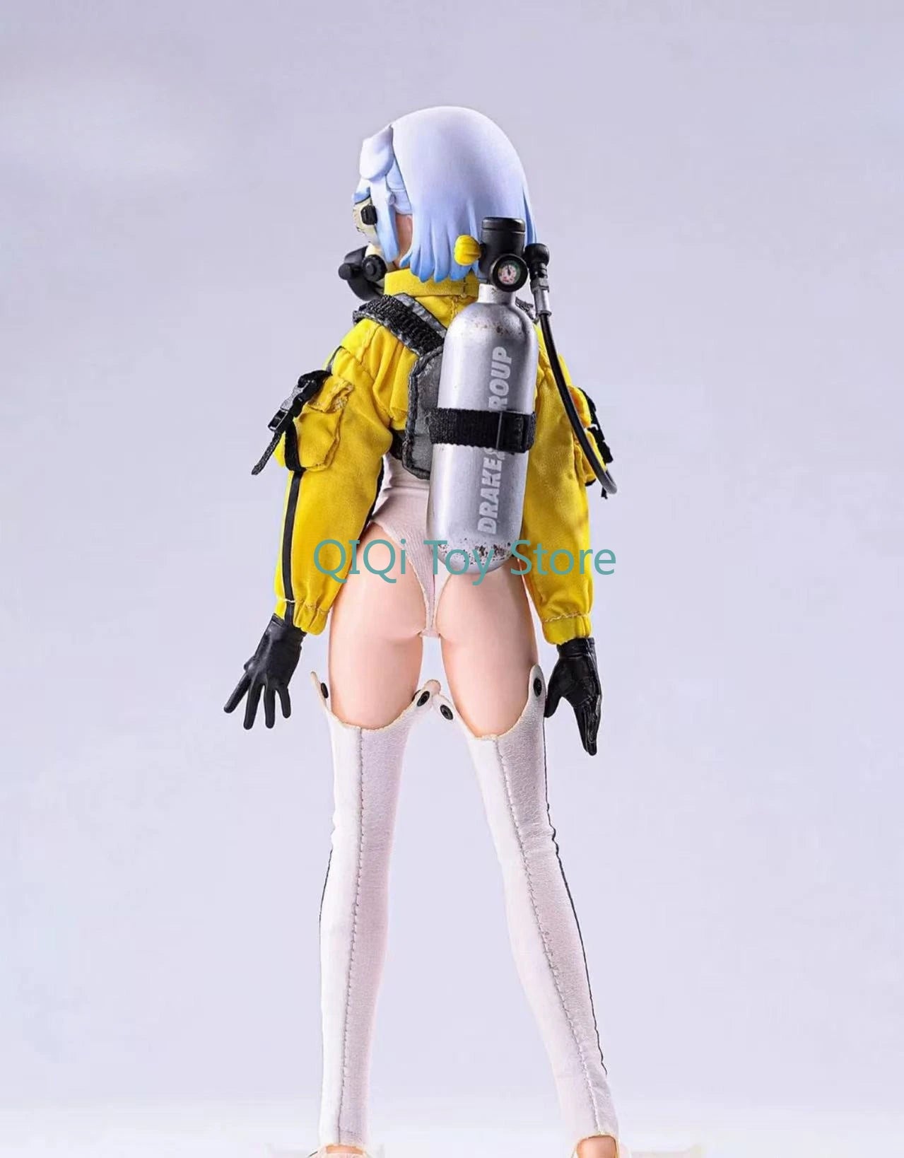 In Stock  1/12 The Second Bullet of The Age of God Kraken SE002 Diving Girl Movable