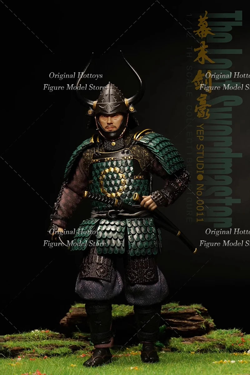 Yep Studio No.0011 1/12 Scale Male Soldier Shogunate Swordmaster Ancient Hero Full Set 6-inches Action Figure Doll Gifts