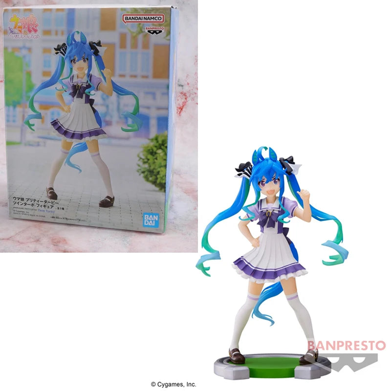 Fast Shipping Bandai Anime Pretty Derby BANPRESTO Special Week Rice Shower Silence Suzuka Tokai Teio Original Model Toys Figure