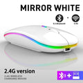 Xiaomi Wireless Mouse Rechargeable Bluetooth Dual-mode Silent LED Backlit Mice rgonomic Gaming Mouse Suitable For Notebooks PC