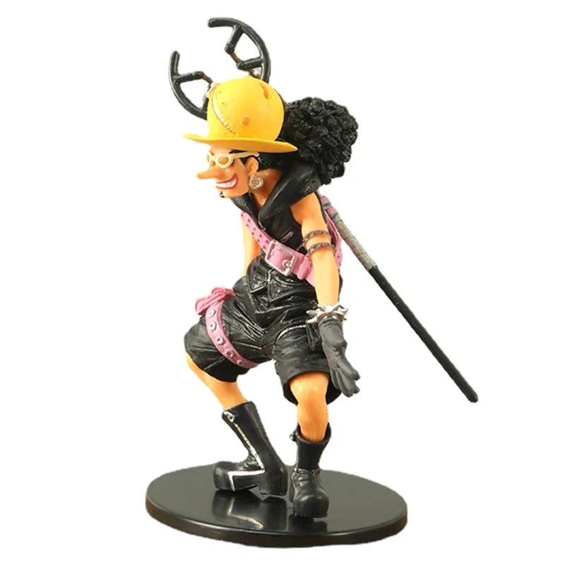 Bandai Zoro Luffy Nami Robin Ace Sanji DXF Figurine Toys PVC Action Model Brook Katakuri Collection Doll Toy