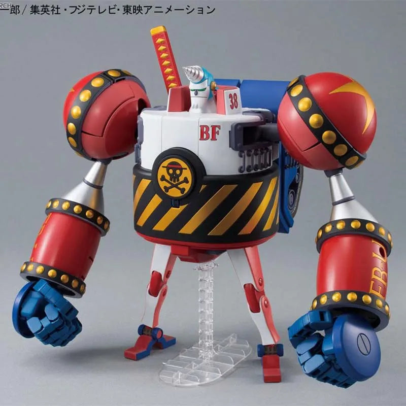 Bandai ONE PIECE Model Kit General Franky Action Figure Building Kit Anime Figures Collectibles Model Toys Boys Gift
