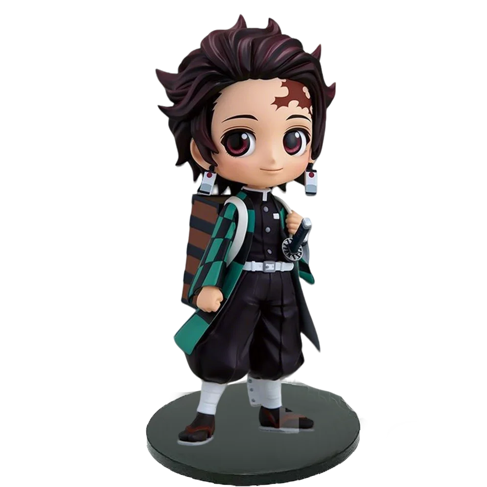 Anime Figure Demon Slayer Figures Kimetsu No Yaiba Doll Tanjiro Nezuko Zenitsu Figurine Inosuke Warrior Action Figure Model Gift
